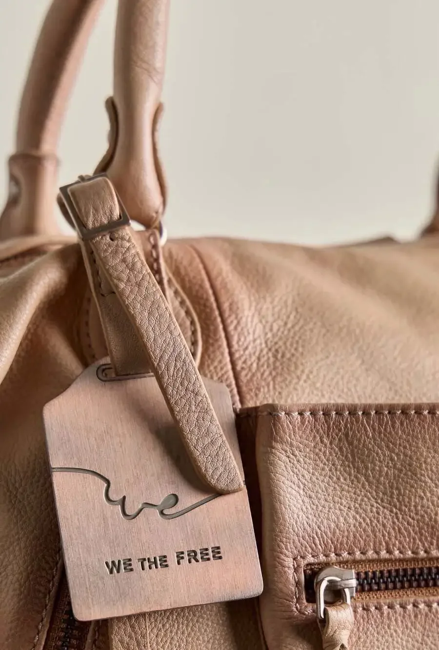We The Free Baby Emerson Leather Tote Bag  NWT